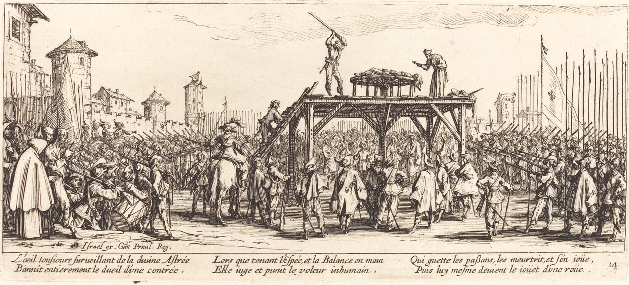 Kolo, c. 1633. od Jacques Callot