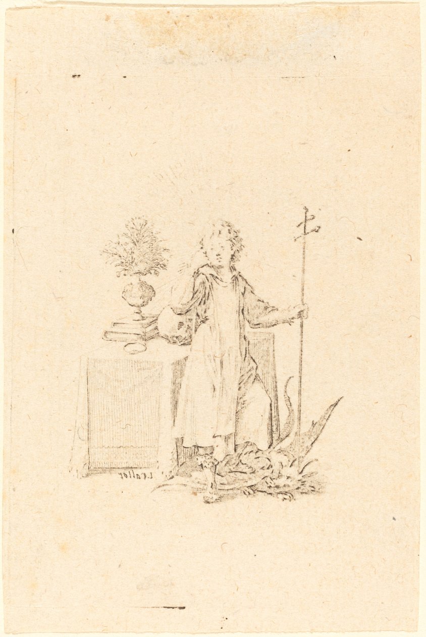 Mladý Ježíš od Jacques Callot