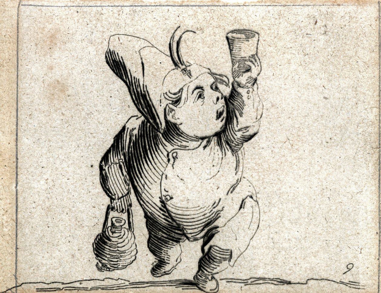 Varie Figure Gobbi ... (rytina) od Jacques Callot