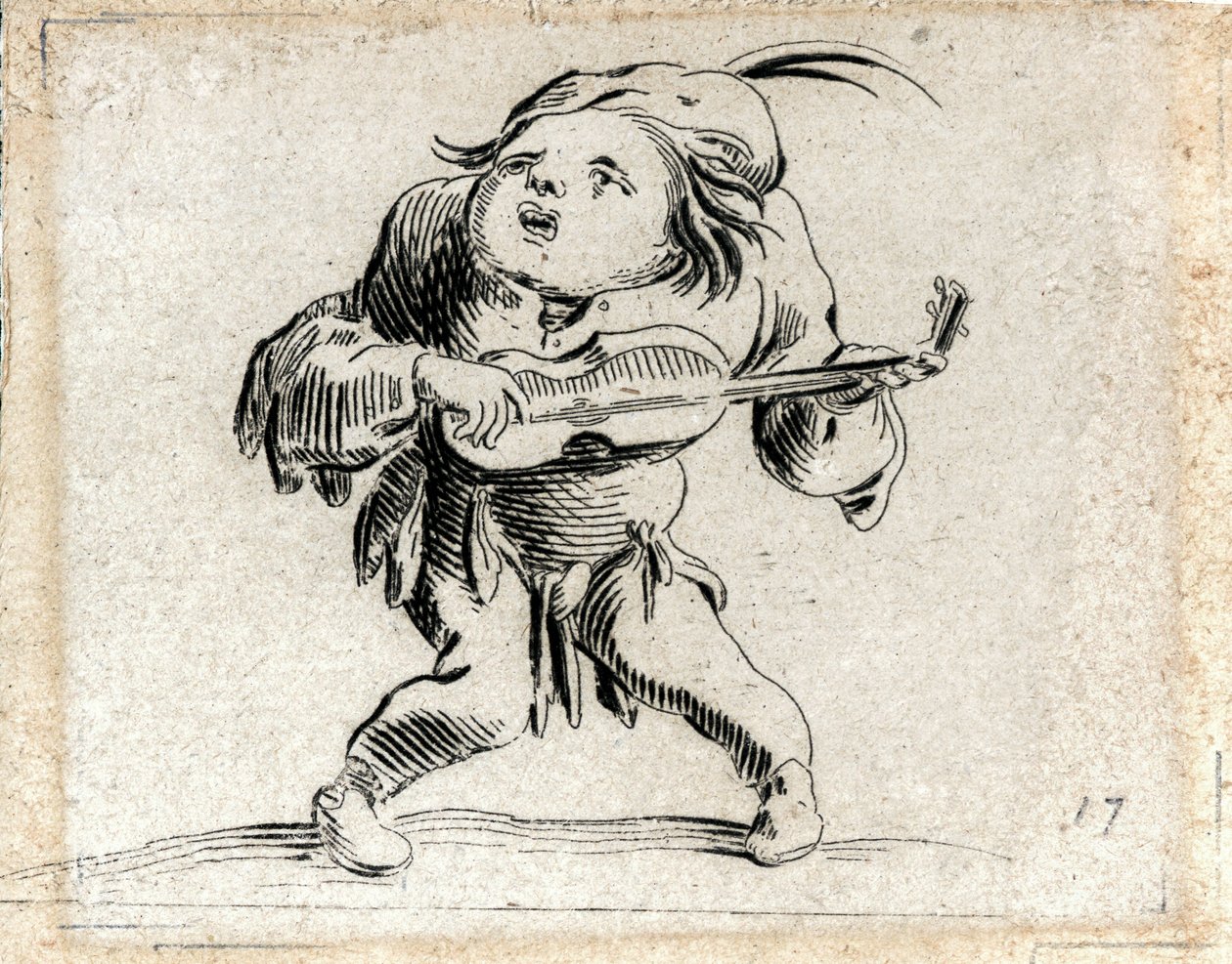 Varie Figure Gobbi ... (rytina) od Jacques Callot