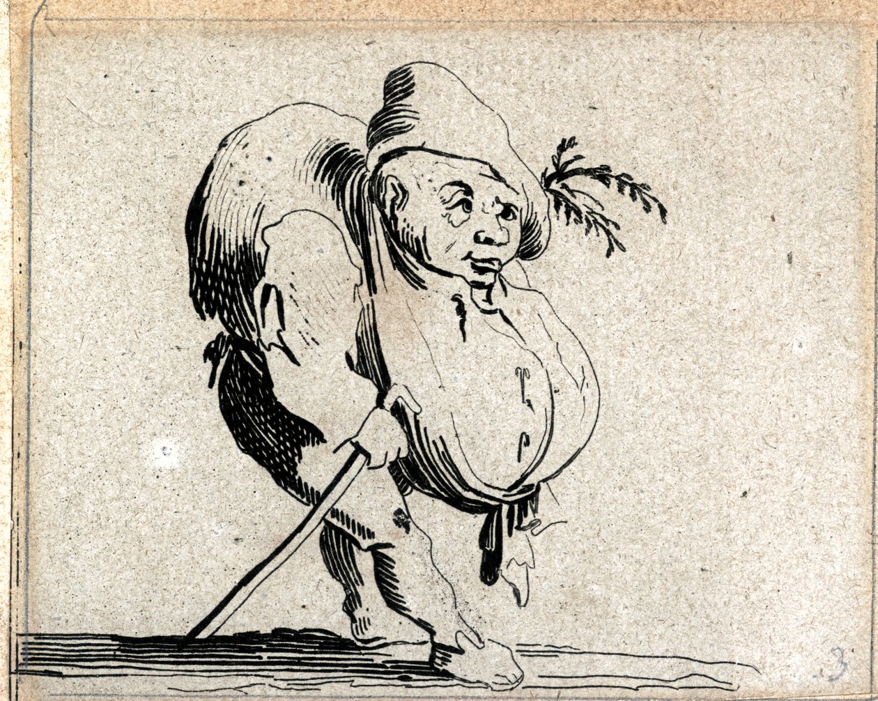 Varie Figure Gobbi ... (rytina) od Jacques Callot