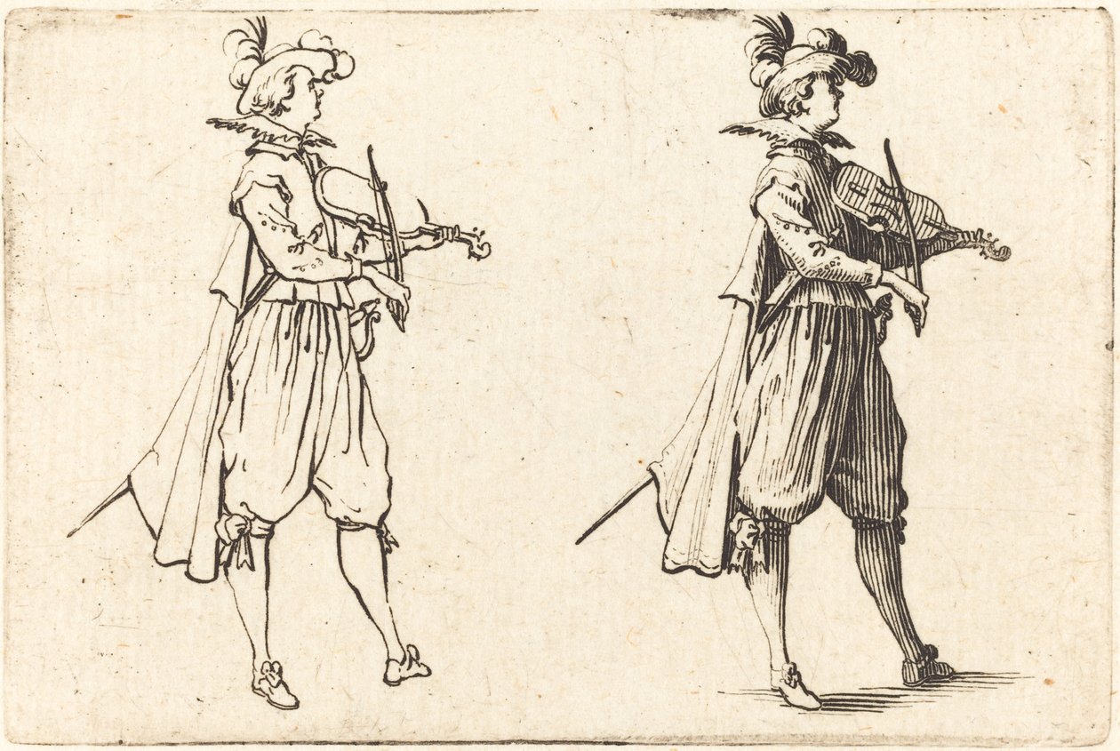 Houslista od Jacques Callot