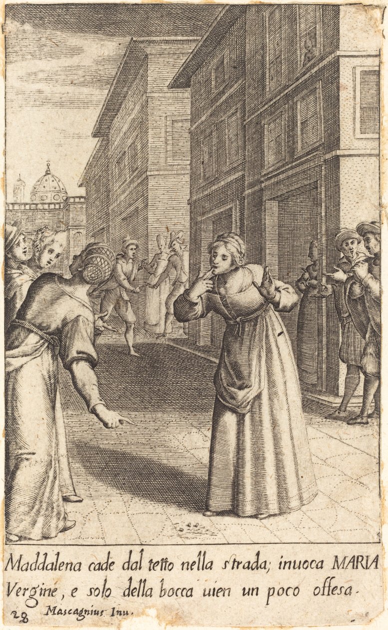 Magdalena od Jacques Callot after Donato Mascagni