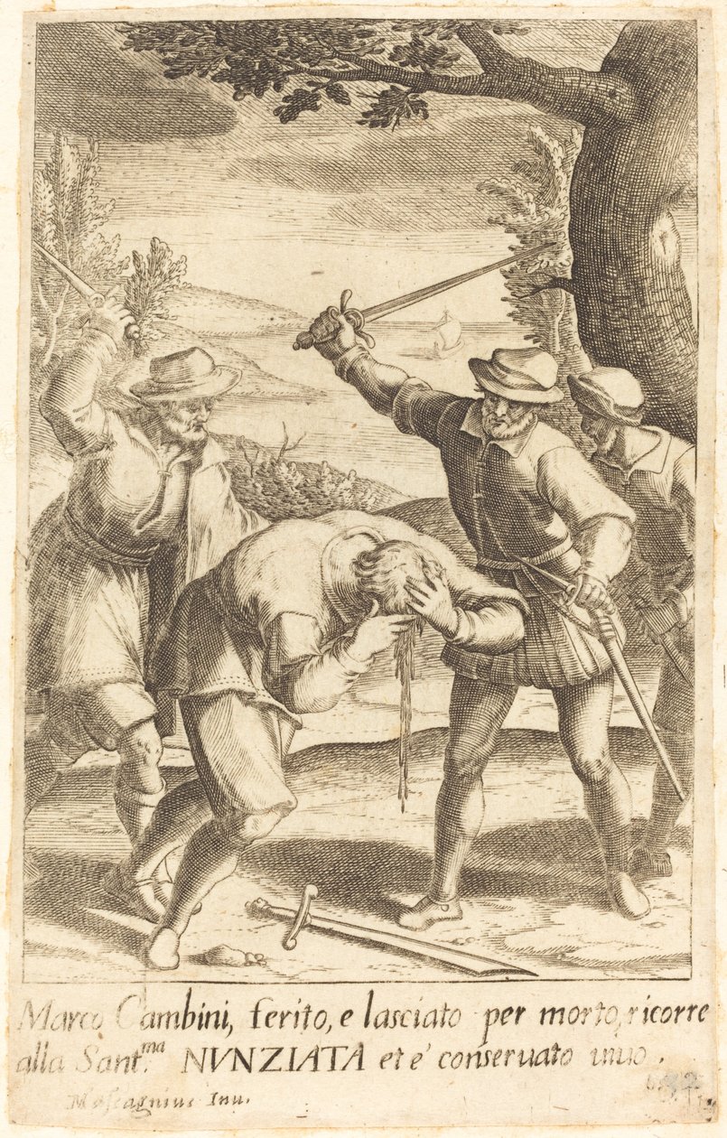 Marco Cambini od Jacques Callot after Donato Mascagni