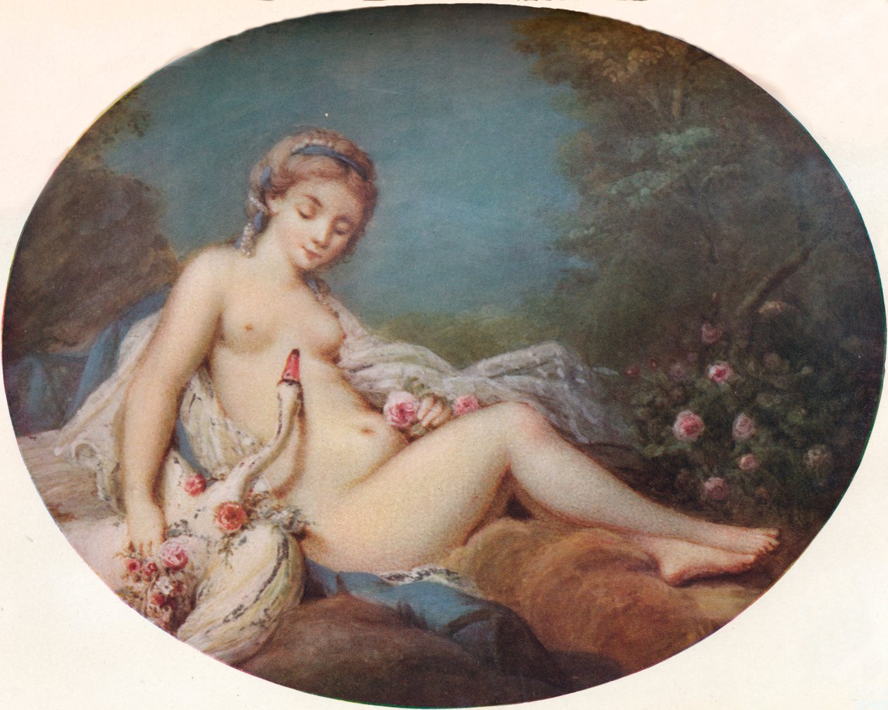 Leda, 18. století, 1917 od Jacques Charlier