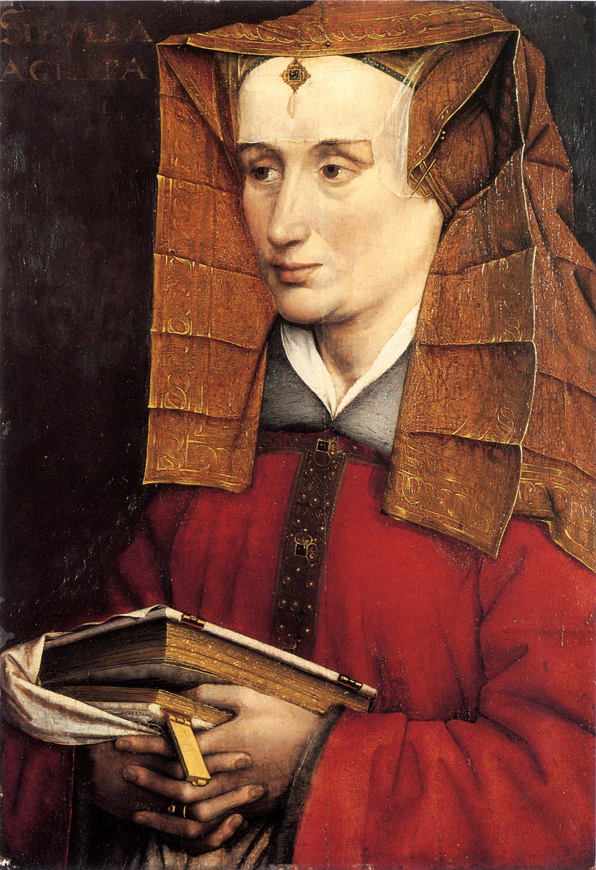 Portrét dámy, 1530-1540 od Jacques Daret