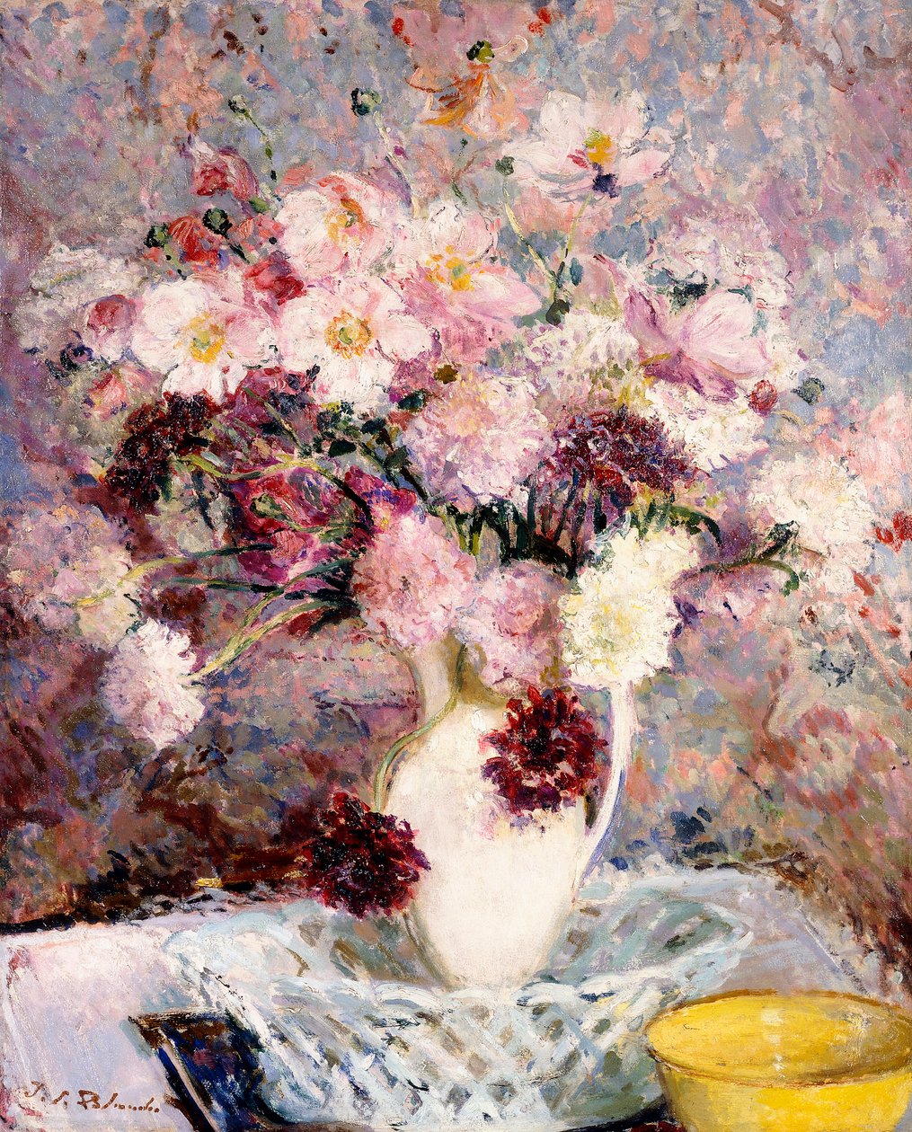 Kytice květin, od Jacques Emile Blanche