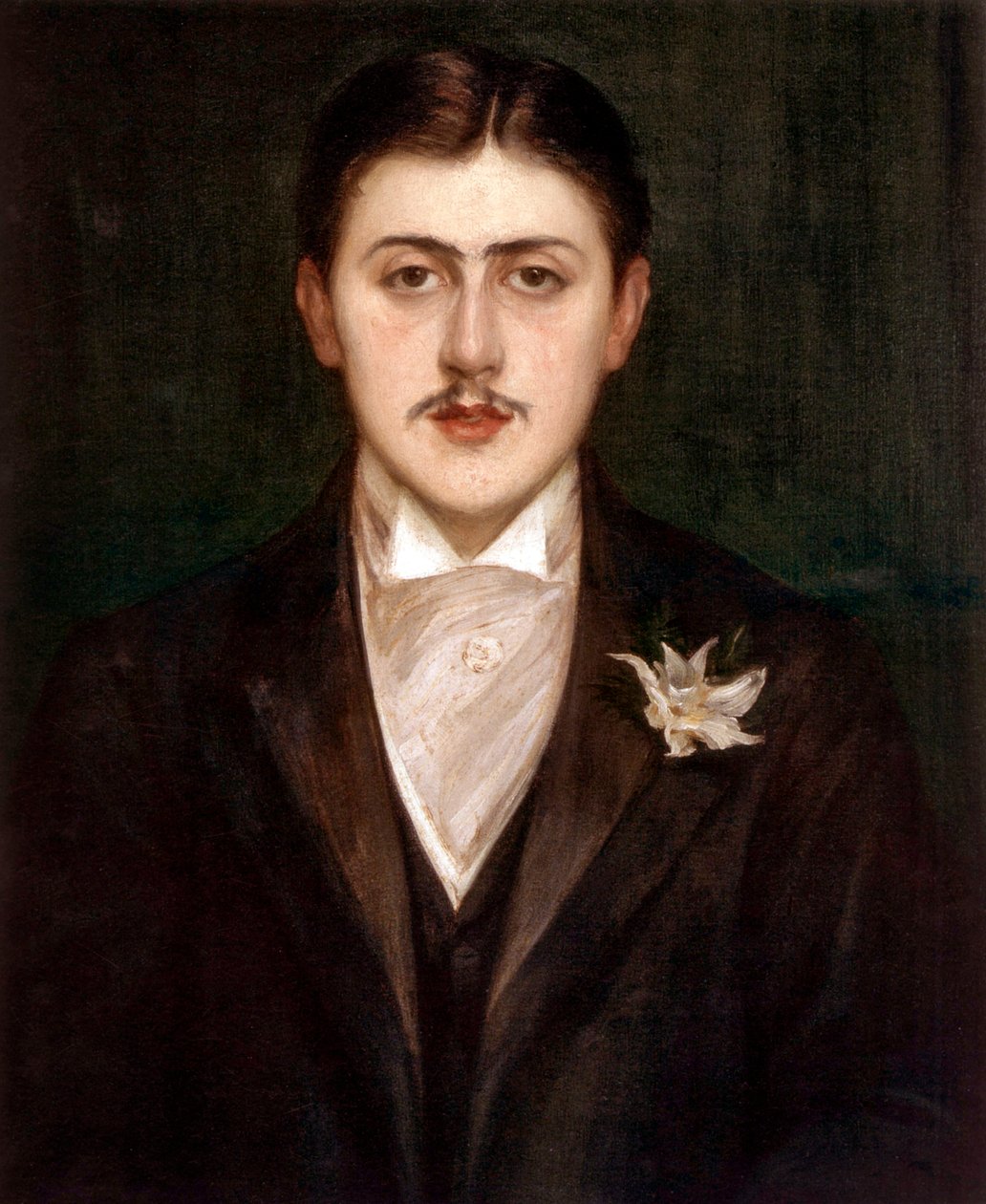 Marcel Proust, 1892 od Jacques Emile Blanche