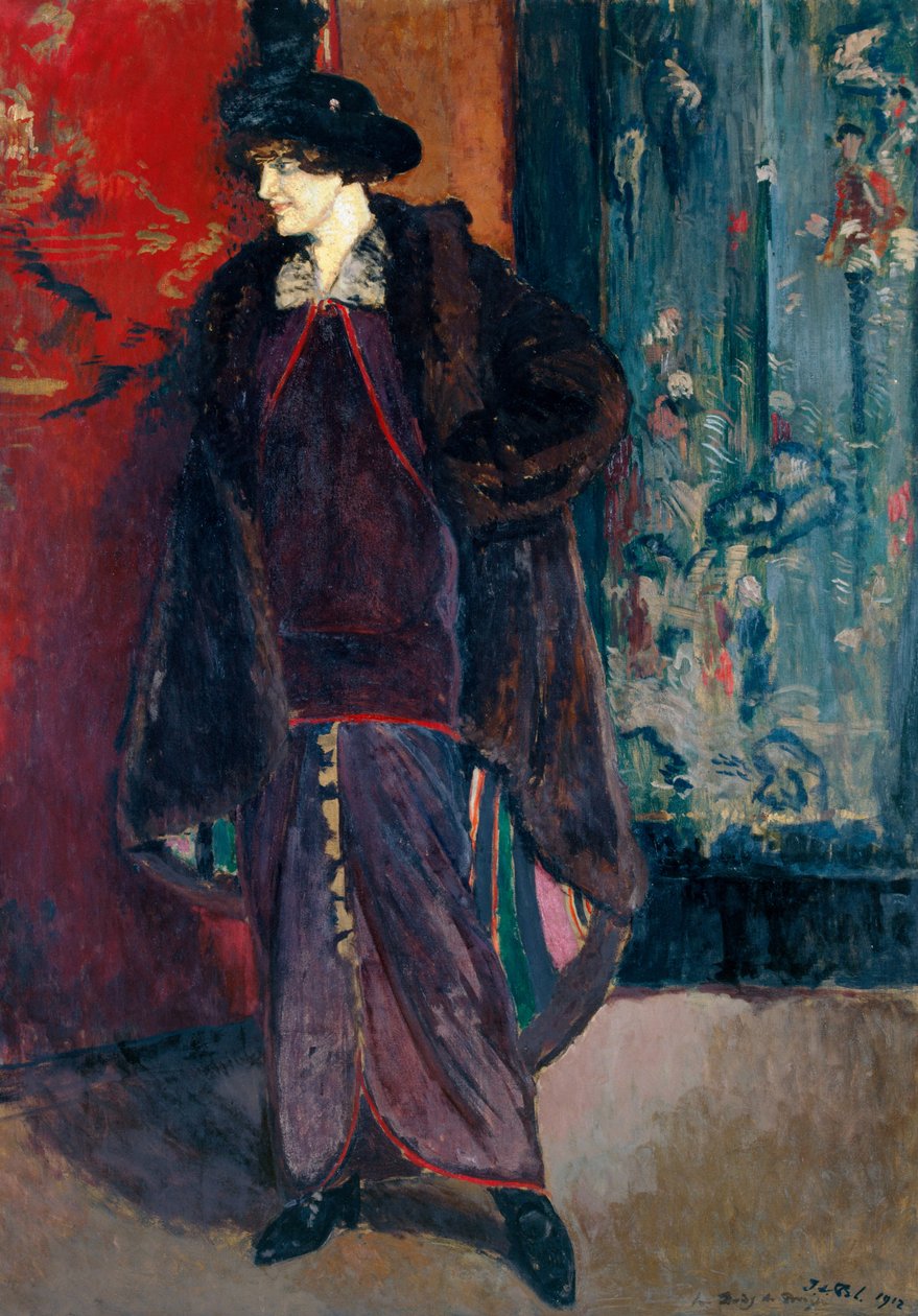 Portrét Daisy Fellowes, 1912. od Jacques Emile Blanche