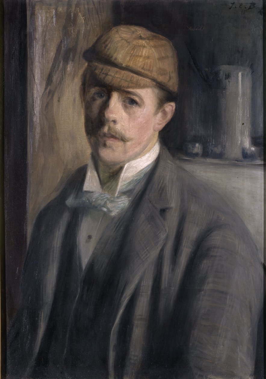 Autoportrét, c. 1890. od Jacques Emile Blanche