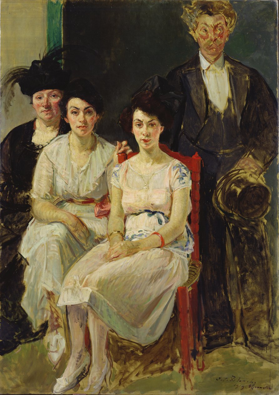 The Capelle Family, 1919 od Jacques Emile Blanche