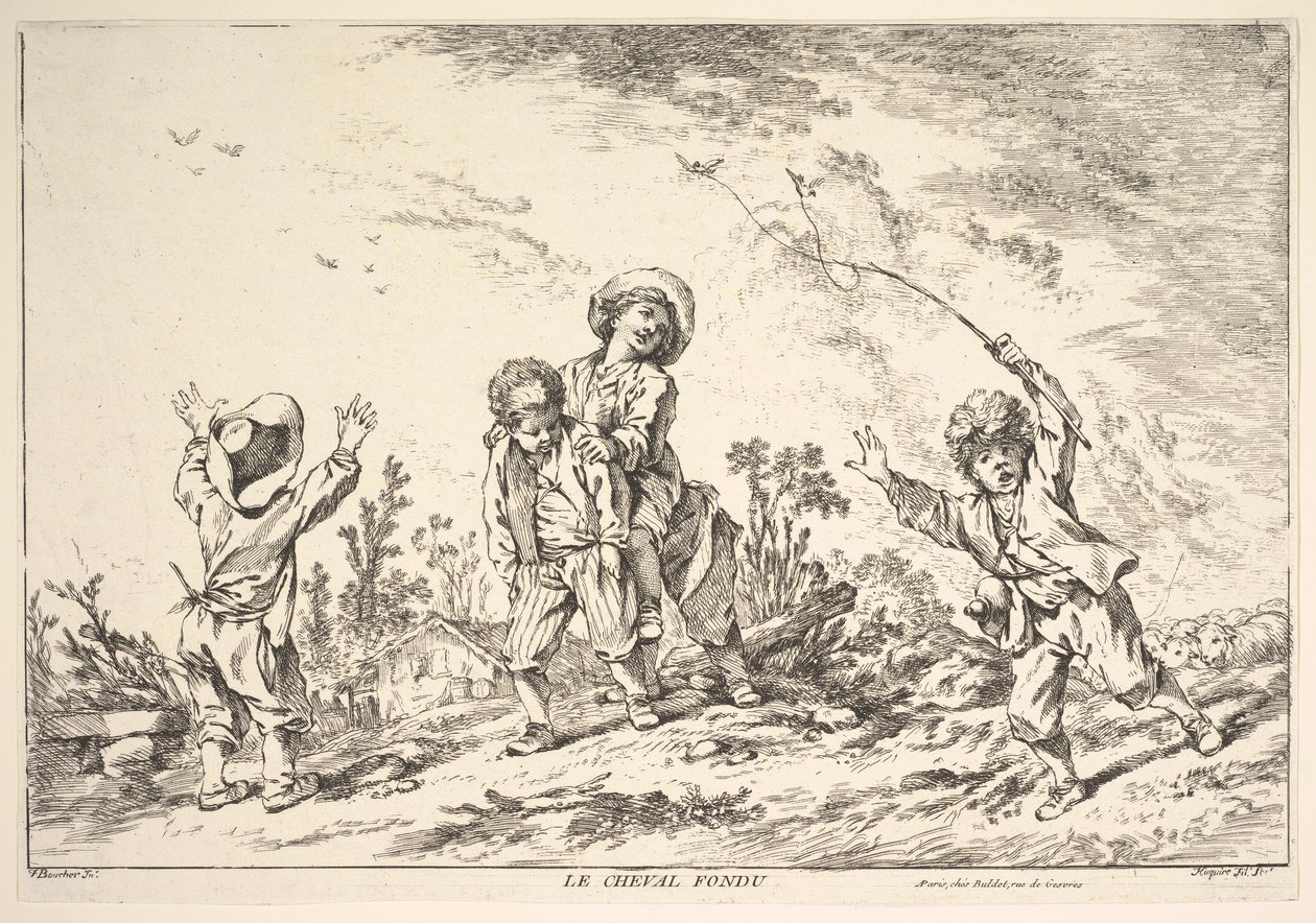 Skok, polovina až konec 18. století. od Jacques Gabriel Huquier