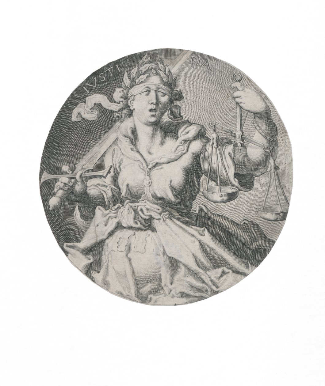 Spravedlnost, 1593. od Jacques Gheyn