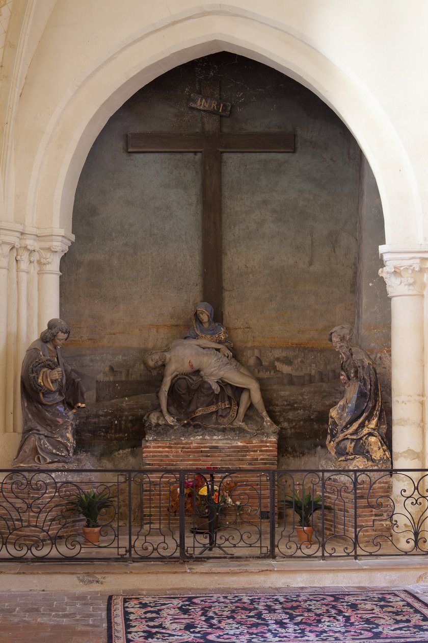 The Lamentation (malovaná omítka) od Jacques Jubert