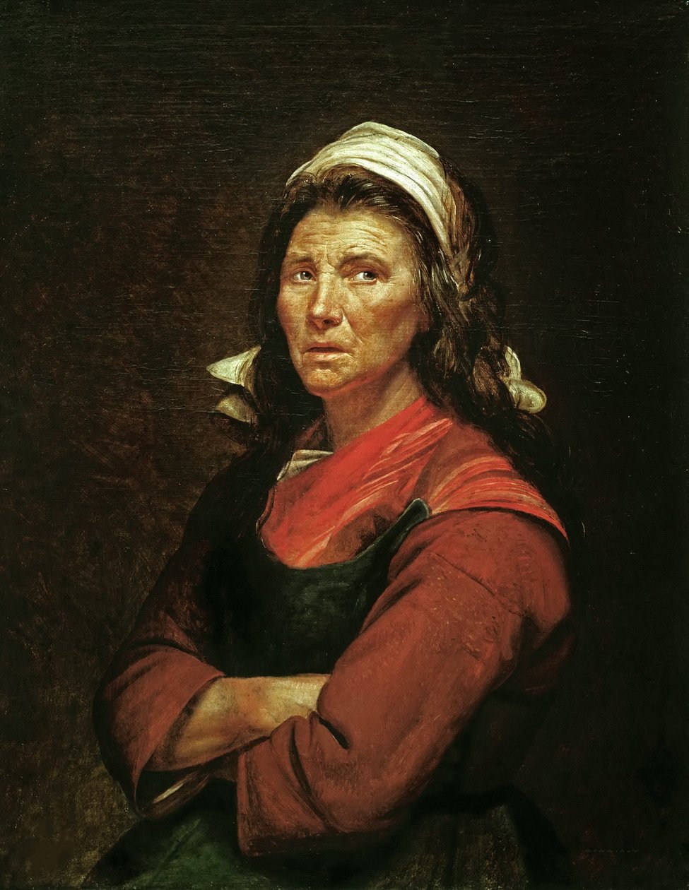 Prodavač zeleniny, 1789. od Jacques Louis David