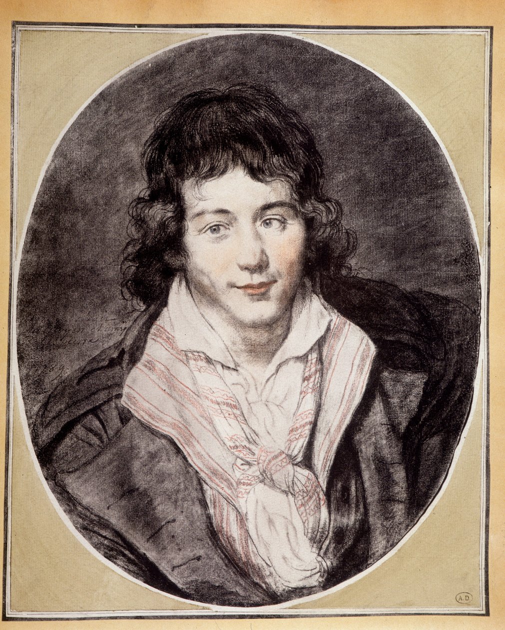 Autoportrét, Jacques-Louis David od Jacques Louis David