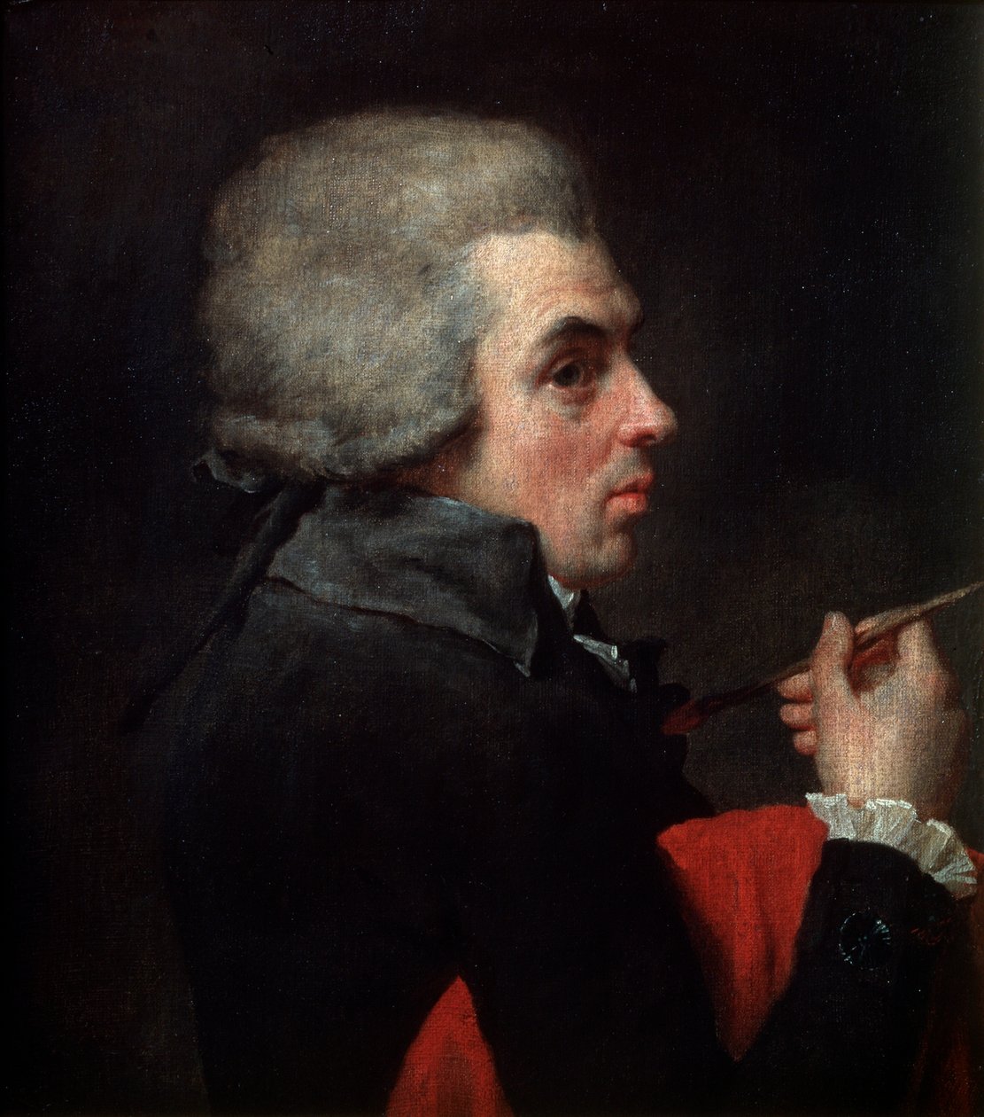 Autoportrét, c1789. od Jacques Louis David
