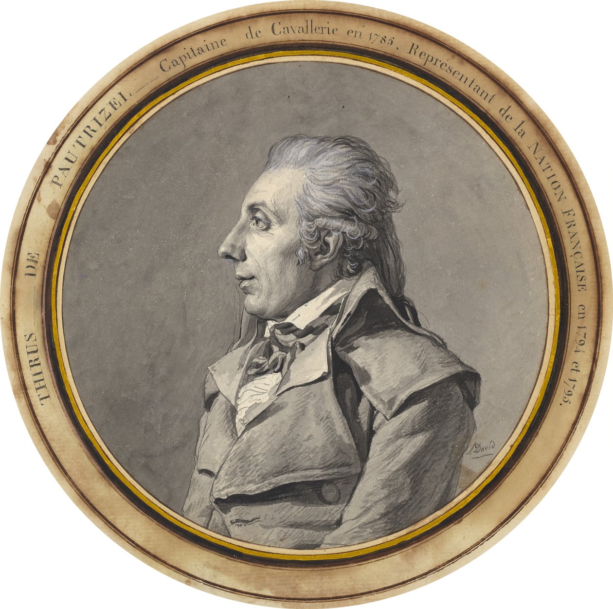 Thirius de Pautrizel od Jacques Louis David