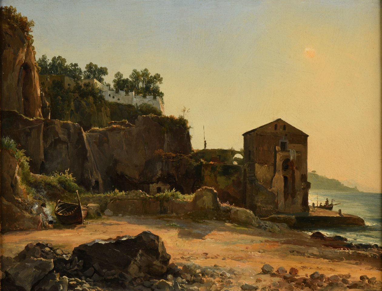 Bord de mer od Jacques Raymond Brascassat