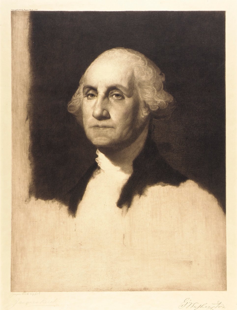 George Washington od Jacques Reich