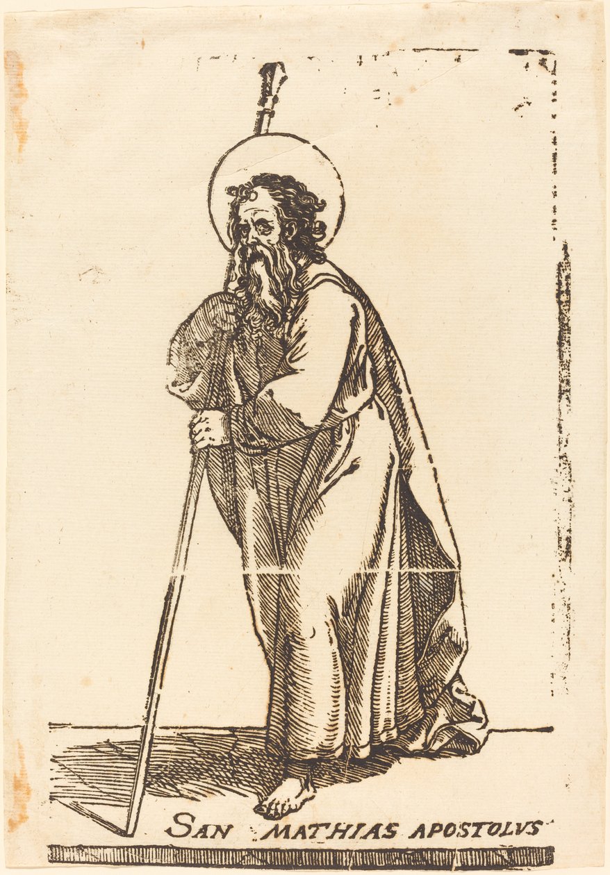 Svatý Matyáš od Jacques Stella
