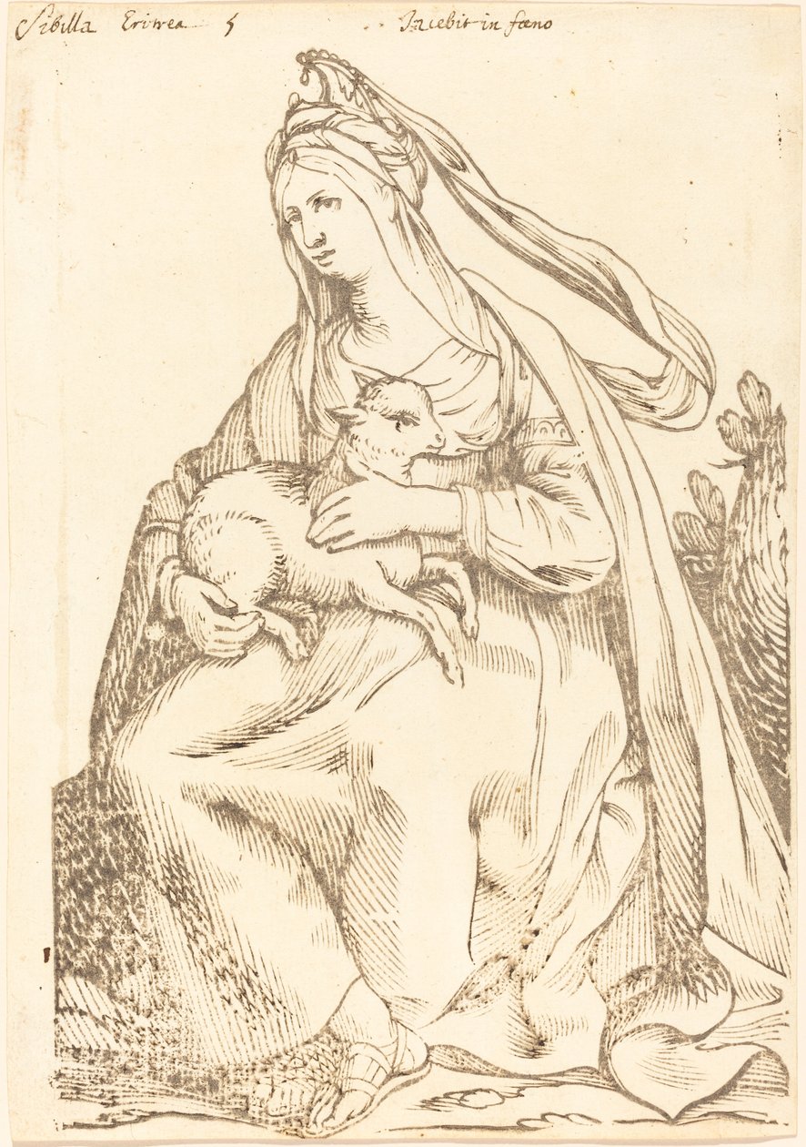 Sibylla Erythraea od Jacques Stella