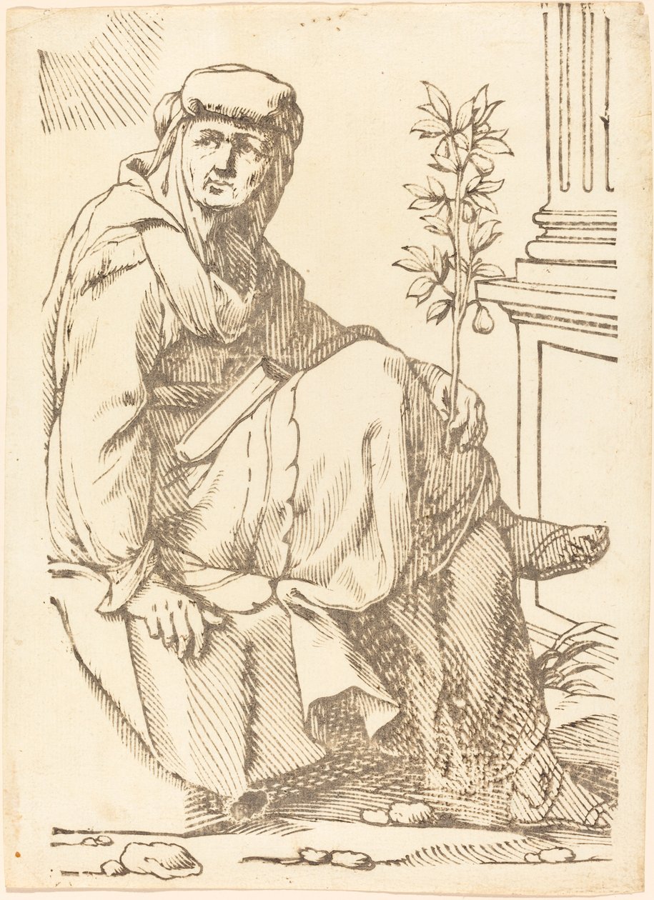 Sibylla Hellespontina od Jacques Stella