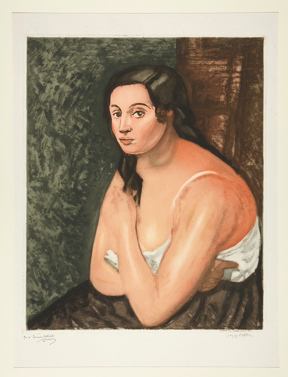Busta ženy od Jacques Villon