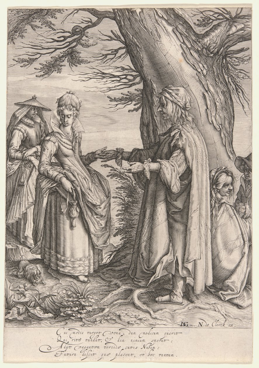 Věštec od Jacques de Gheyn II