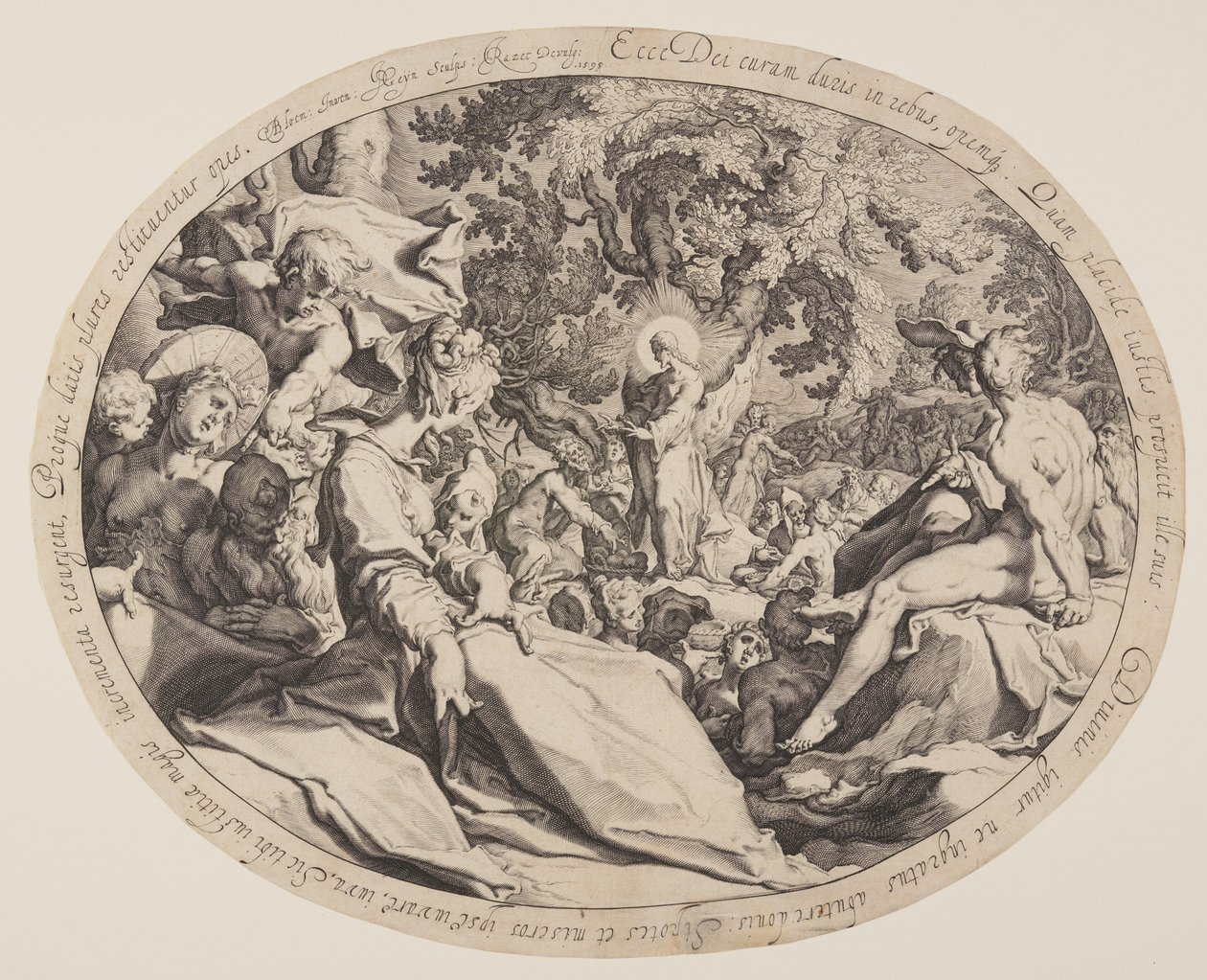 Zázrak chlebů od Jacques de Gheyn II