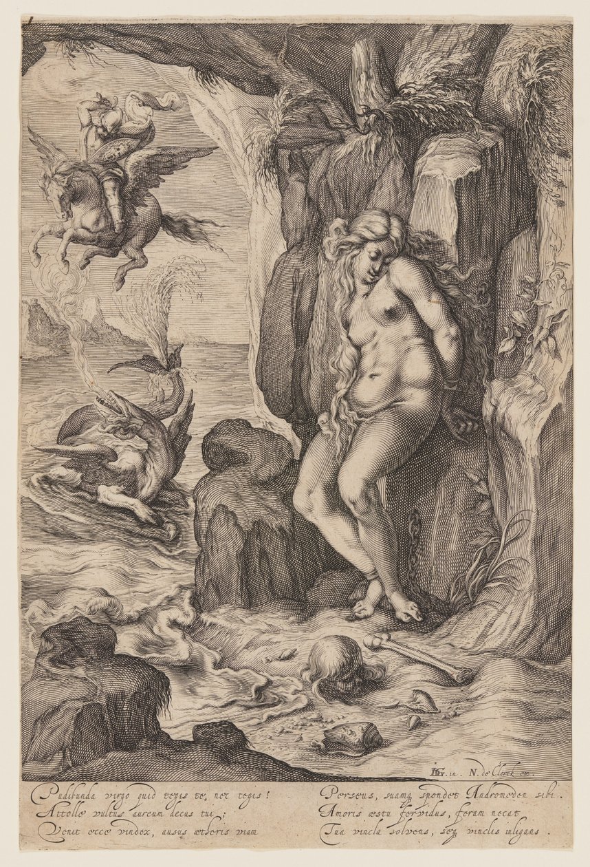 Perseus osvobozuje Andromedu od Jacques de Gheyn II