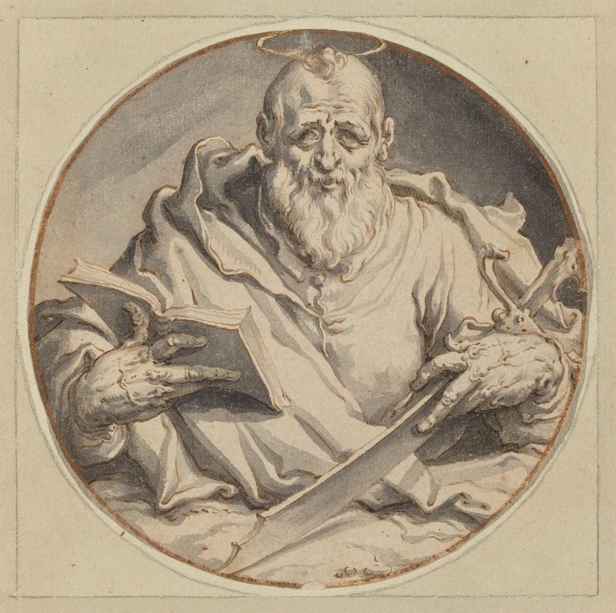 Svatý Matěj od Jacques de Gheyn II