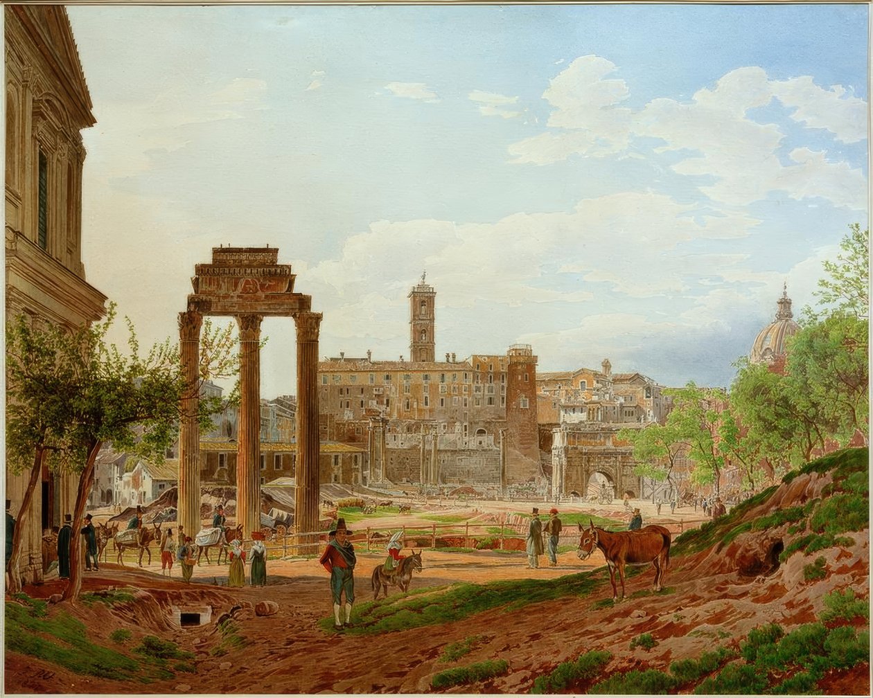 Řím / Roma (Lazio, Itálie), od Jakob Alt