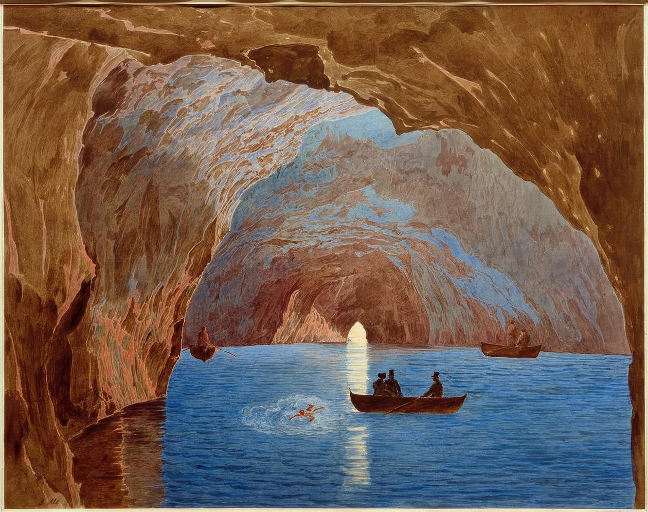 Capri (Itálie), od Jakob Alt