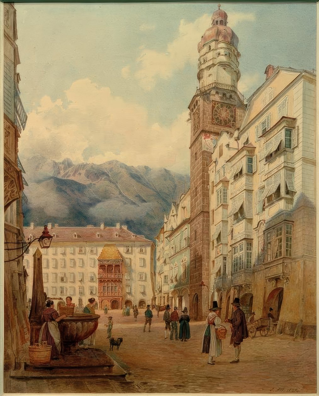 Innsbruck (Tyrolsko, Rakousko), od Jakob Alt