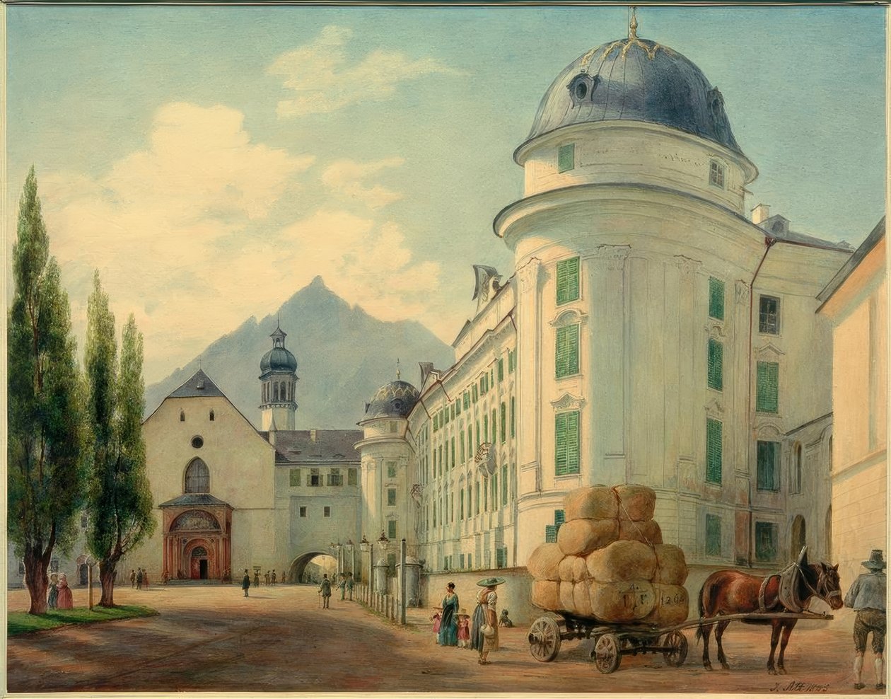 Innsbruck (Tyrolsko, Rakousko), od Jakob Alt