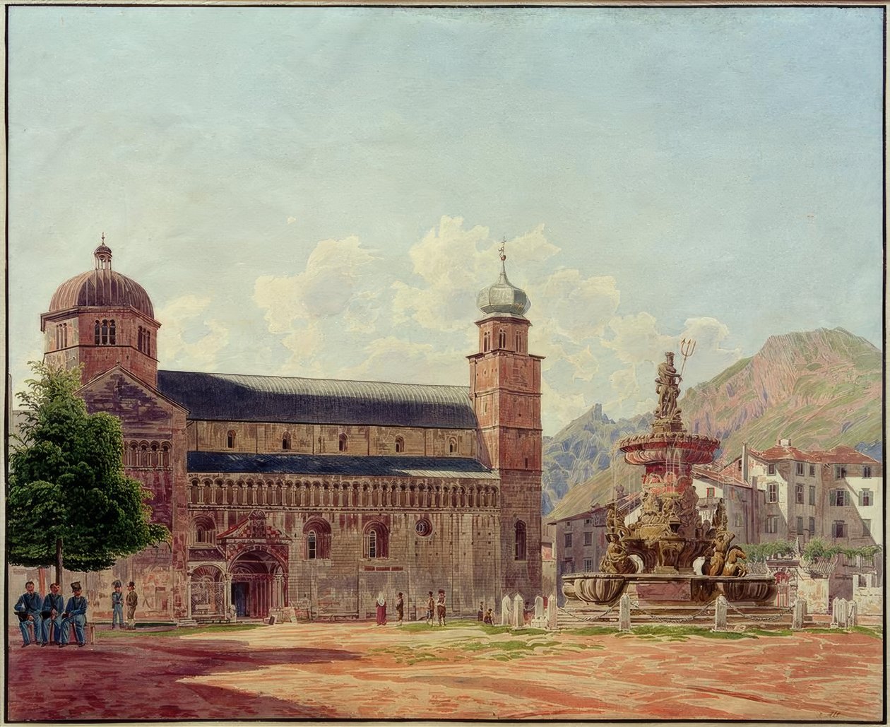Trient / Trento (Trentino-Südtirol, Itálie), od Jakob Alt