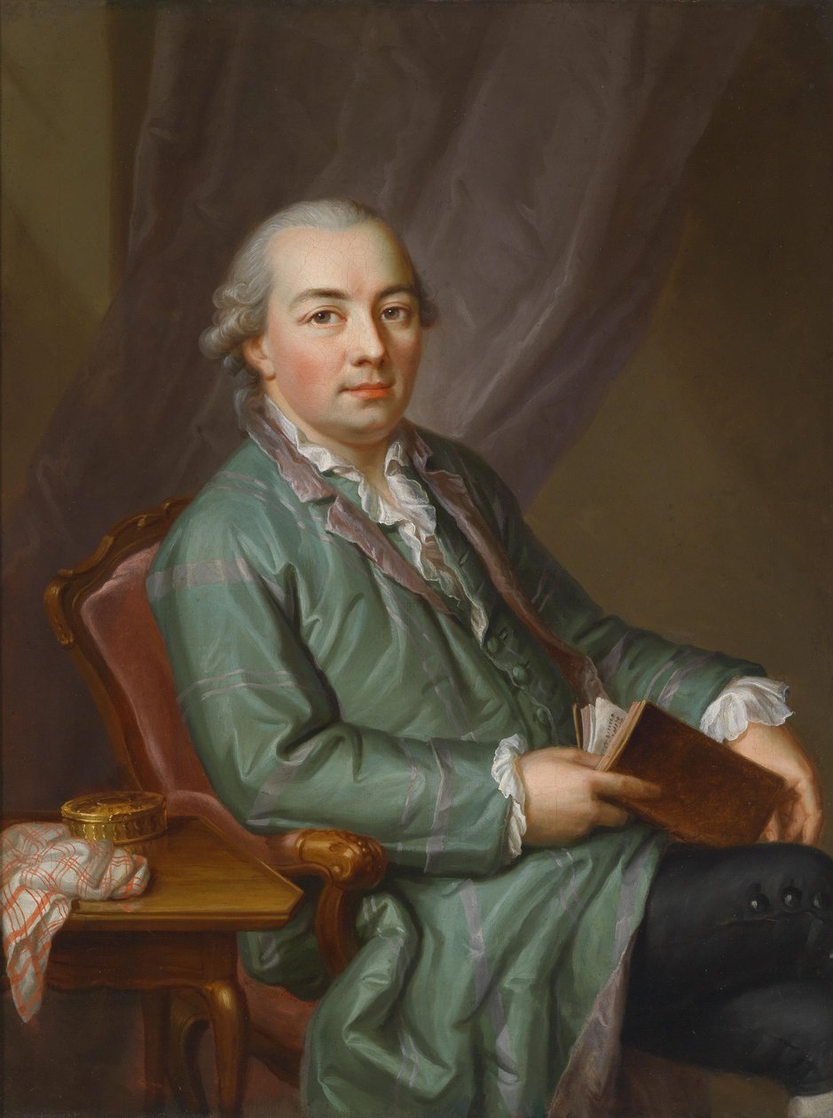 Portrét Johannese Jennera (1735-1787) od Jakob Emanuel Handmann