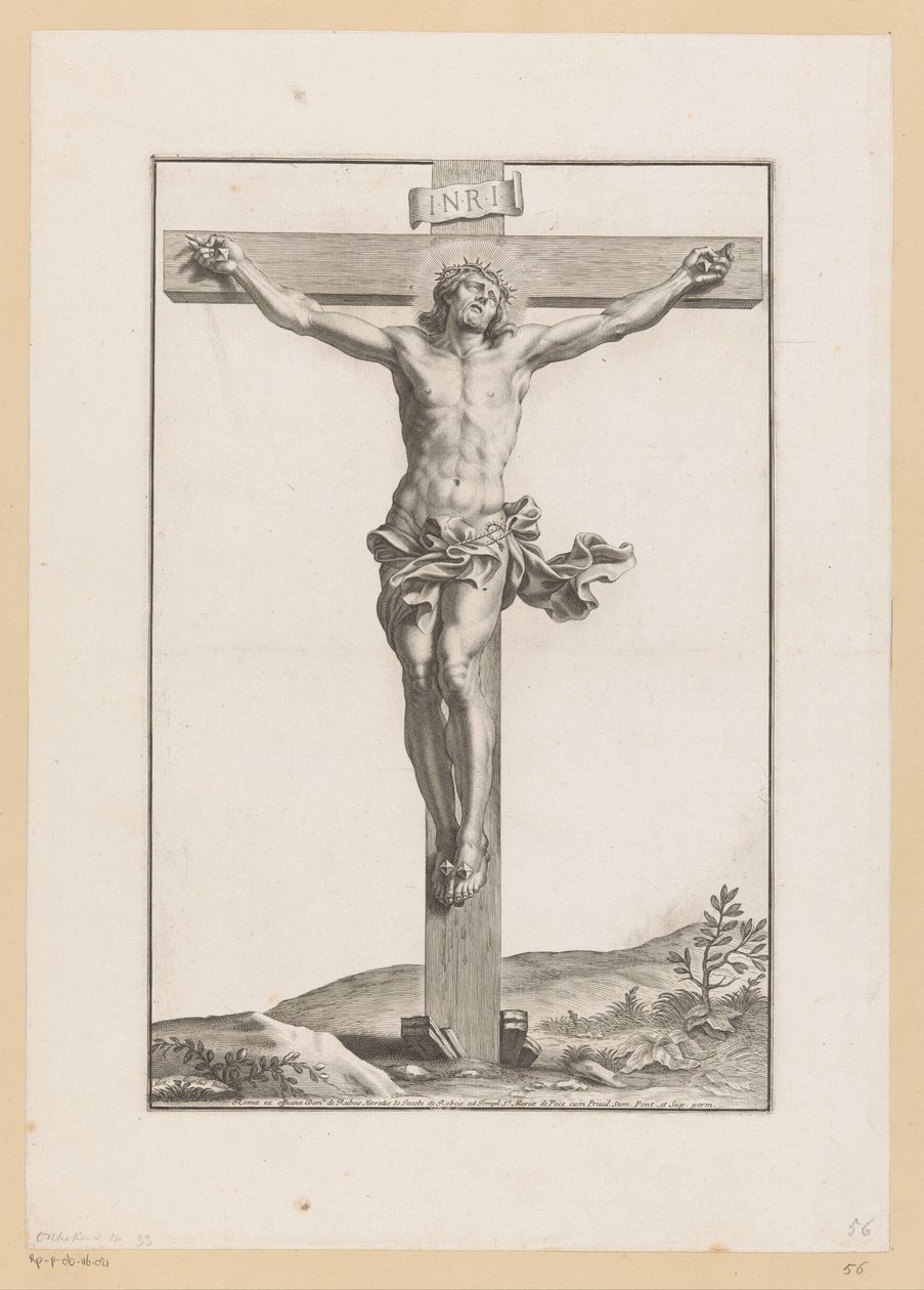 Kristus na kříži od Jakob Frey (I) (possibly)