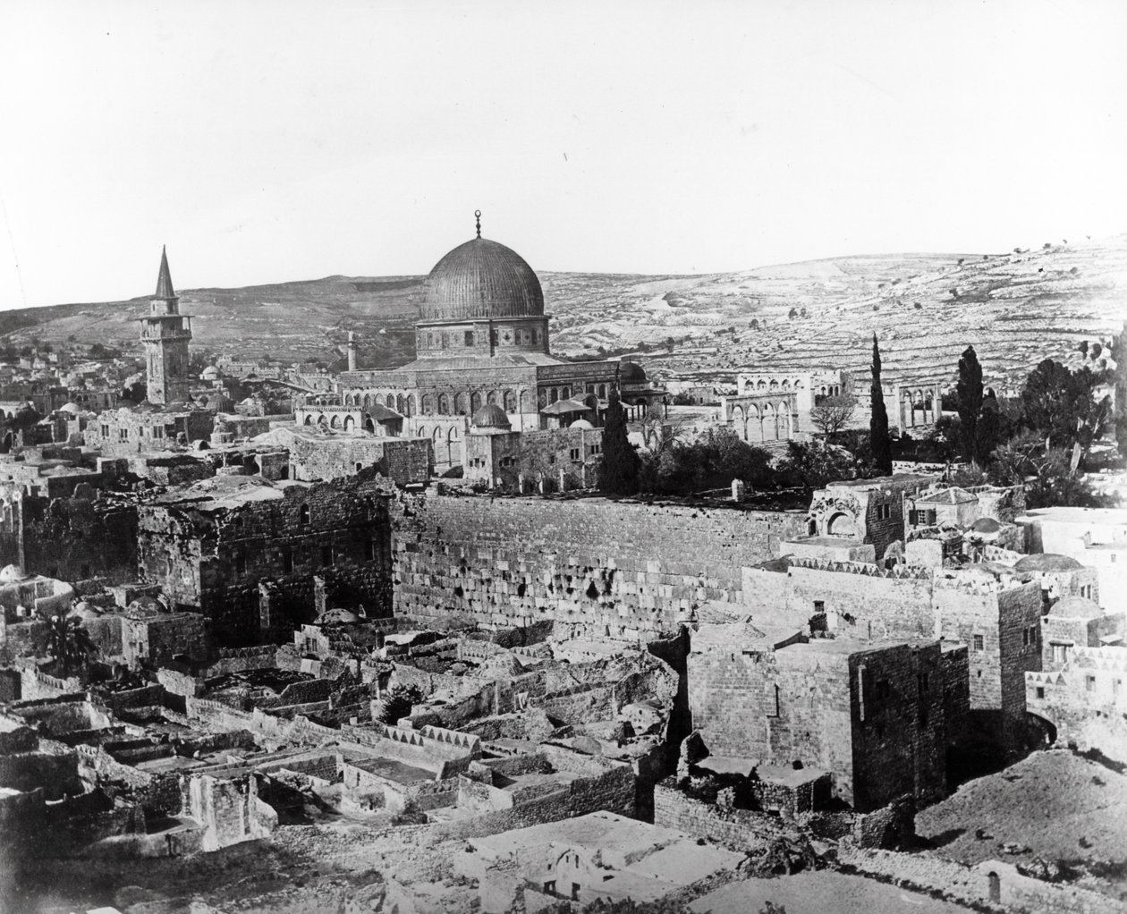 Skalní dóm, 1857 od Felice Beato