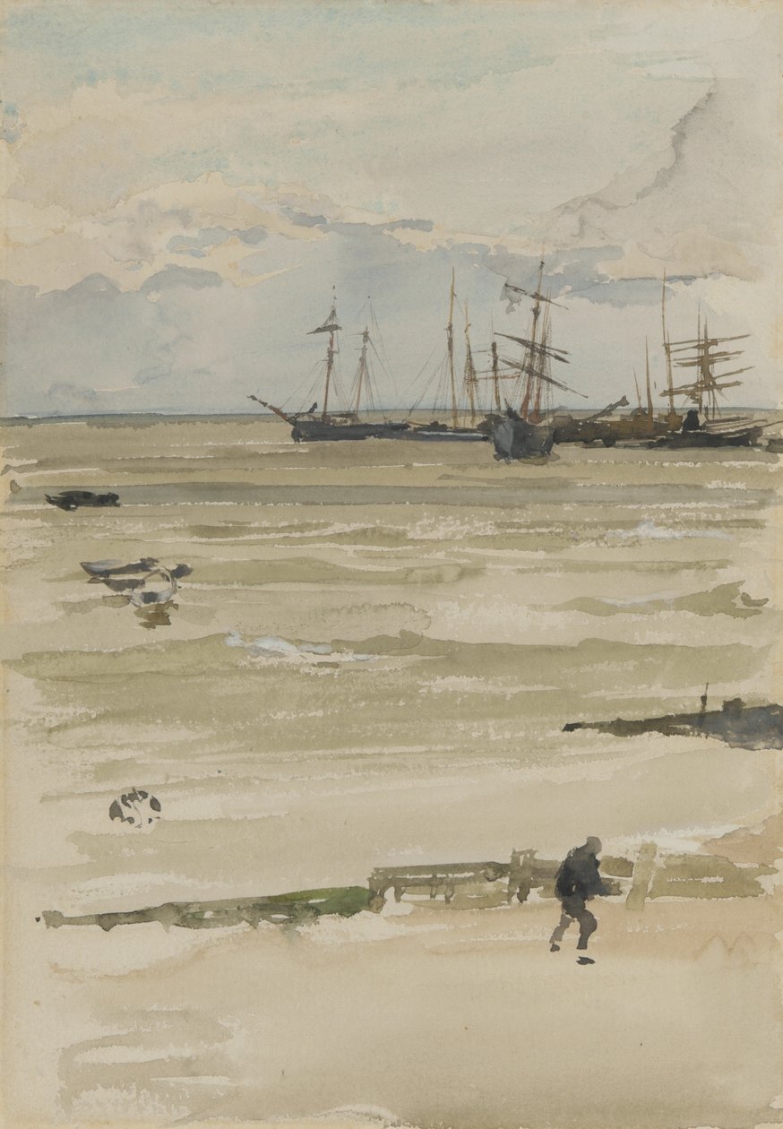 The Anchorage, 188384 od James Abbott McNeill Whistler