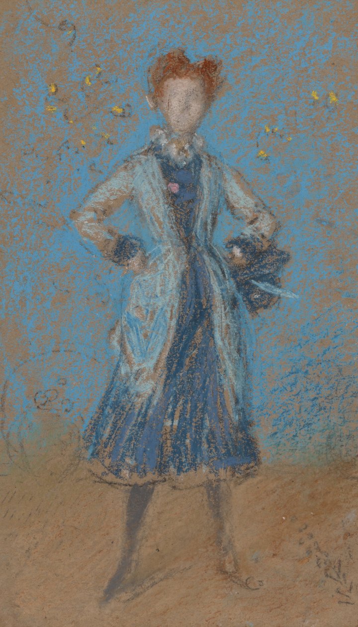 Modrá dívka od James Abbott McNeill Whistler