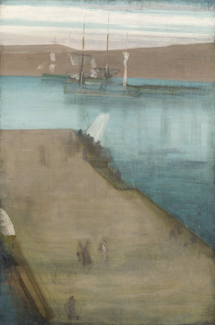 Přístav Valparaiso od James Abbott McNeill Whistler