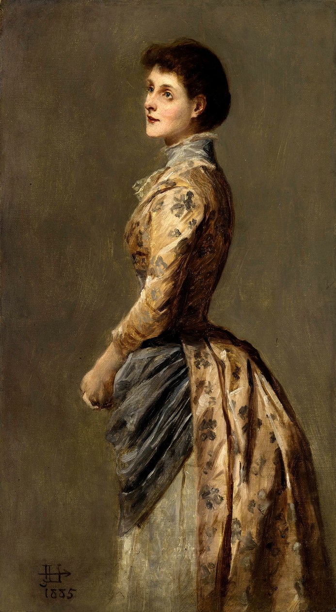 Portrét dívky, 1885 od James Archer
