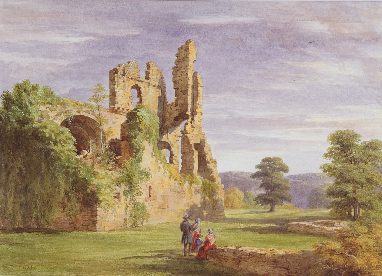 Zámek Gight, 1851 od James Giles