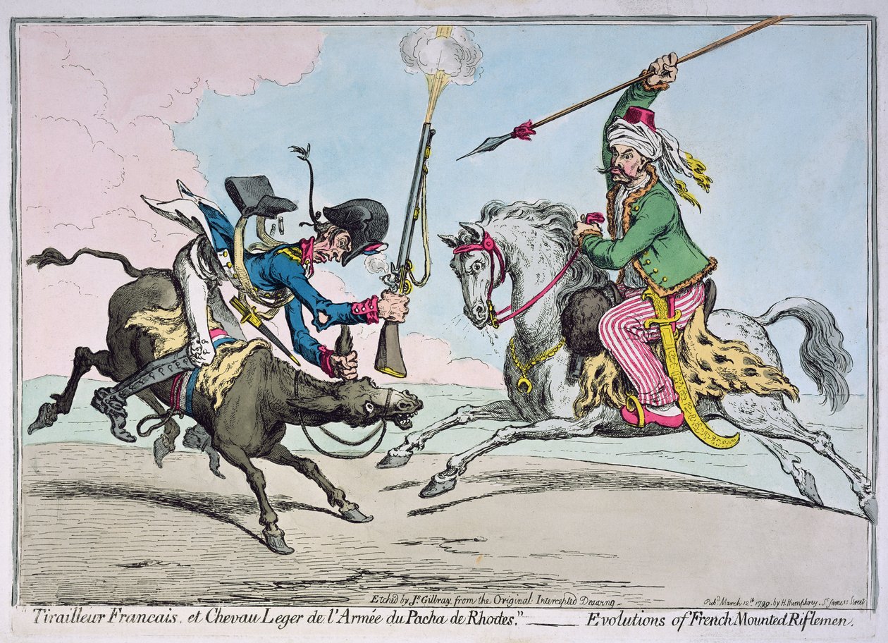 „French Tirailleur et Chevau leger de l