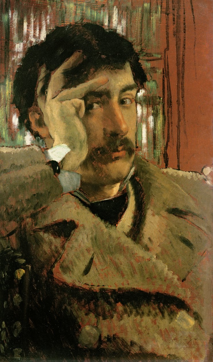 Autoportrét, cca 1865 (panel) od James Jacques Joseph Tissot