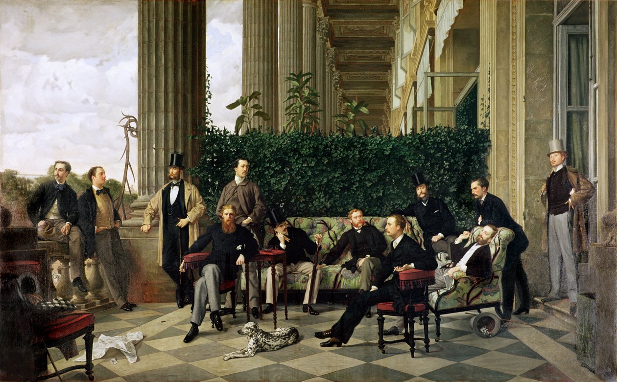 Kruh Rue Royale, Paříž, 1868 od James Jacques Joseph Tissot