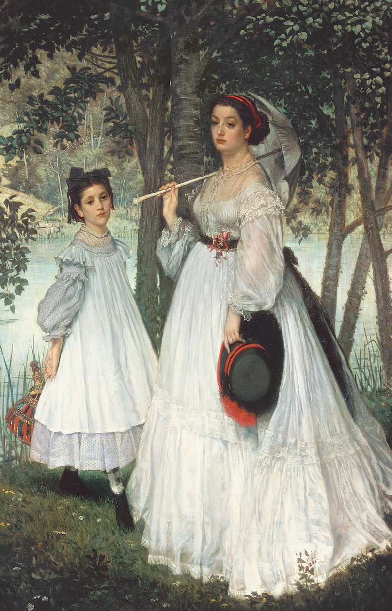 Dvě sestry: Portrét, 1863 od James Jacques Joseph Tissot