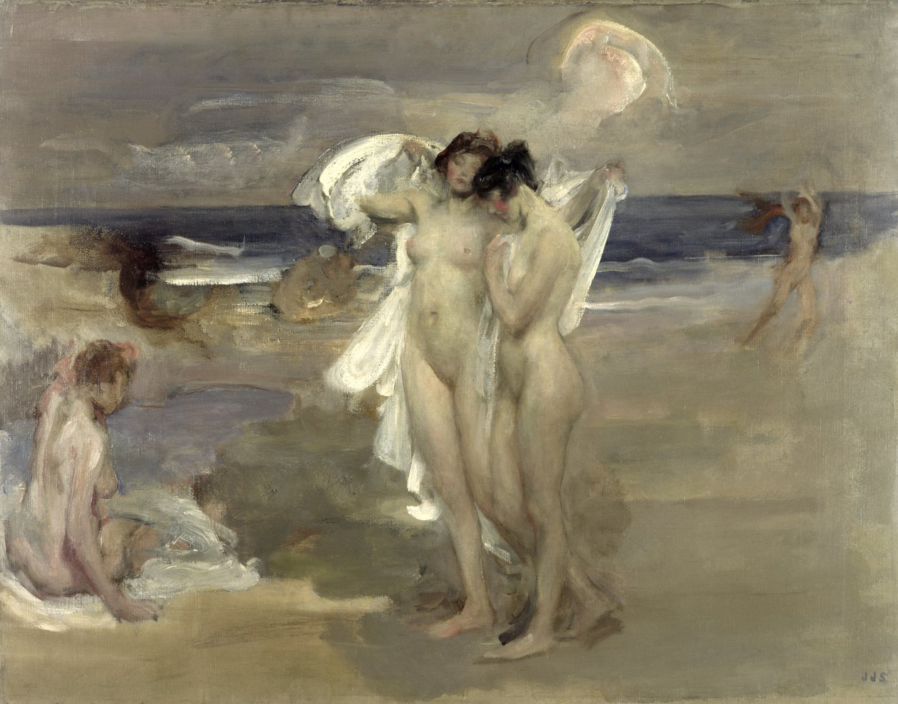 Koupající se od James Jebusa Shannon
